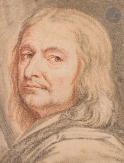 null Attribué à Jean-Baptiste de CHAMPAIGNE (Bruxelles 1631 - Paris 1681) 
Portrait...