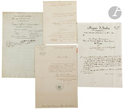 ORDER OF SAINT LOUIS 
L.S. signed by Maréchal...
