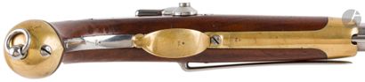 null Extremely rare marine percussion pistol model 1849, model of the central deposit....