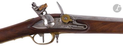 null King's Bodyguard flintlock rifle, 2nd model. 

Round barrel, with thunderbolt...