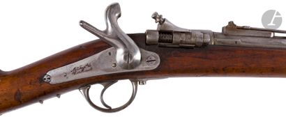 null Carabine à tabatière modèle 1867 

Canon rond, à grosses rayures, à pans au...