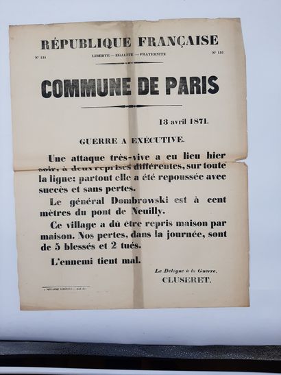 null THE PARIS COMMUNE THROUGH POSTERS 

Beautiful collection of 35 posters published...