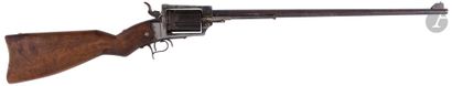 Centerfire rifle-revolver, floating firing...
