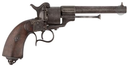 null Officer's pinfire revolver type Lefaucheux 1858, 6 shots, caliber 12 mm. 

Round...