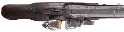 null Flintlock pommel gun. 

Round barrel with sides with the thunder punched with...