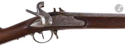 null Fusil d infanterie à percussion modèle 1822 T-Bis. 

Canon rond, à pans au tonnerre,...
