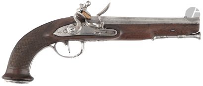 null Flintlock pommel gun of Gendarme de la Garde.

Smooth barrel, engraved on the...