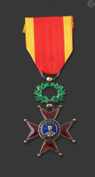 null VATICAN

ORDER OF SAINT GREGOIRE THE GREAT, created in 1831.

Knight's cross...