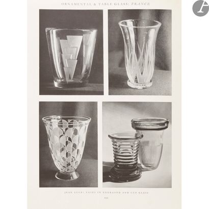 null [ARTS APPLIQUÉS] - DOCUMENTATION ANCIENNE
3 OUVRAGES
MODERN GLASS – Guillaume...