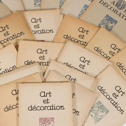 ART ET DÉCORATION – [1922-1925] Librairie...