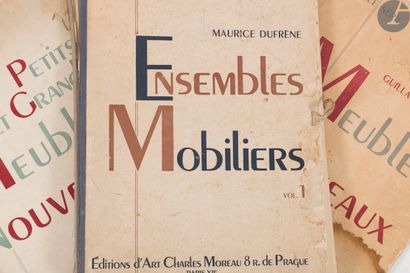 [MOBILIER] – DOCUMENTATION ANCIENNE 3 OUVRAGES...