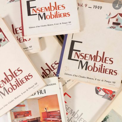 ENSEMBLES MOBILIERS – VOLUMES 1 À 19 – [1937-1957]...