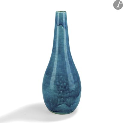 null JEAN BESNARD (1889-1958)
Important vase piriforme. Épreuve en céramique émaillée...