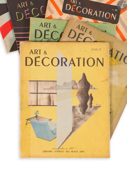 null ART ET DÉCORATION – [1946-1967]
Éditions Charles Massin, Paris. Ensemble de...