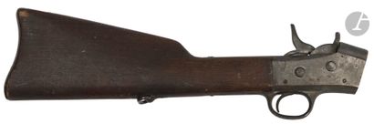 Remington Rolling Block breech and rifle...
