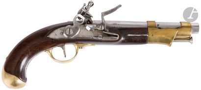Pistolet de cavalerie à silex troupe modèle...