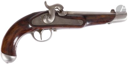 null Pistolet de cavalerie à percussion Wurtembergeois modèle 1862-63. 
Canon rond...
