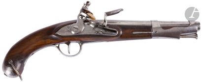 Pistolet d’arçon à silex 1763-66, de fabrication...