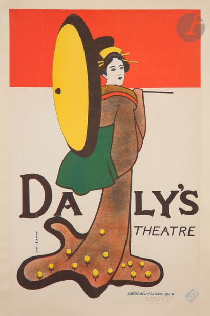 null Edgar WILSON (1861-1918)
Daly’s Theatre
Chromolithographie. Entoilée.
Imp. Edouard...
