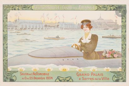 null Carlo BRANCACCIO (1861-1920)
Salon de l’automobile au Grand Palais du 9 au 25...