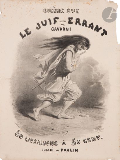 null Paul Hippolyte CHEVALIER, dit Paul GAVARNI (1804-1866)
Le Juif errant, 1845
Lithographie....