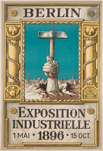 null Ludwig SÜTTERLIN (1865-1917)
Exposition industrielle de Berlin, 1er mai – 15...