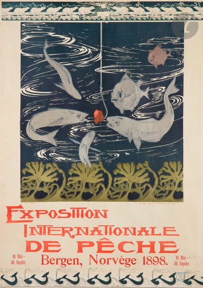 null Christian KOREN-WIBERG (1870-1945)
Exposition Internationale de pêche à Bergen,...