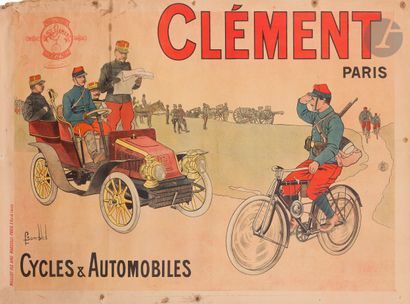 Charles BOMBLED (1862-1927)
Clément à Paris
Chromolithographie....