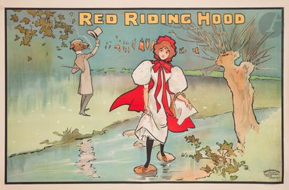 null John HASSALL (1868-1948)
Red Riding Hood
Chromolithographie. Non entoilée.
Imp....