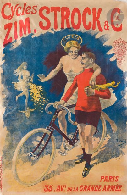 A. BIQUARD Cycles Zim Strock & Cie à Paris...