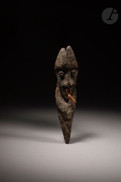 null Ancient monoxyle sculpture, entering the family of objects whose function remains...