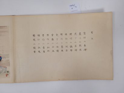 null Takeuchi Seiho (1864-1942), Japon, 1894 (publié à Kyoto lors de la 27e Année...