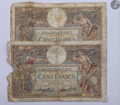 Billet de 50 francs du 9 mars 1939, 1000...