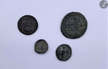 null Ensemble de 35 monnaies romaines (bronzes, antoniniens, deniers)

Dans l'ensemble...