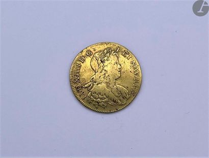 null Lot comprenant :

- 5 francs or Napoléon III, deux exemplaires, 1860 Paris et...