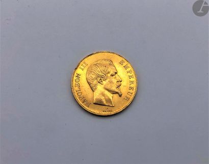 null SECOND EMPIRE (1852-1870)

100 francs gold Napoleon III bareheaded, 1858 Paris,...