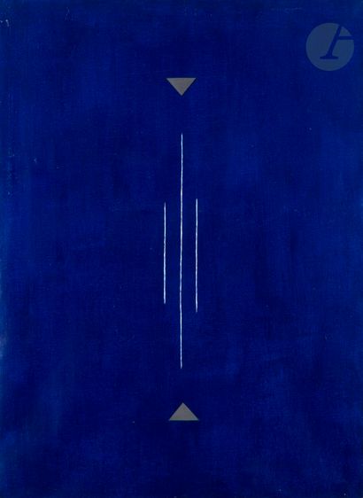 null Pic ADRIAN [roumain] (1910-2008)
Composition, 1972
Huile sur toile.
Signée et...