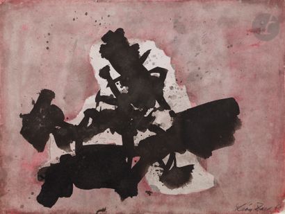 null Léon ZACK (1892-1980)
Composition, 1962
Encre, aquarelle et lavis d’encre.
Signée...