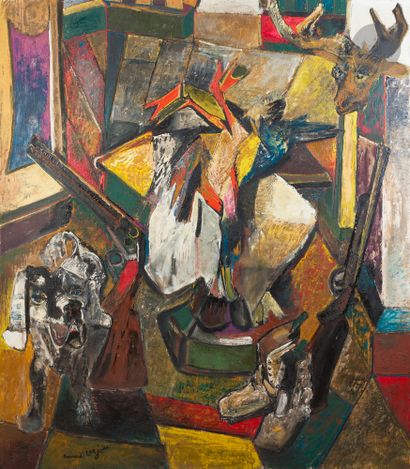 null 
Bernard LORJOU (1908-1986)

La Nature morte du chasseur, vers 1944

Huile sur...