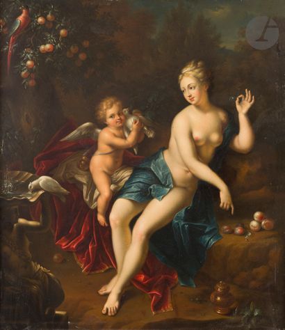 Attributed to Nicolas VERKOLJE (1673-1746)
Venus...