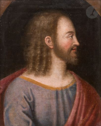 null École ITALIENNE du XVIIe siècle
Profil de Christ
Toile
38 x 30,5 cm
(Restau...