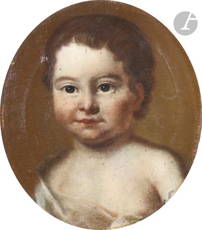 École FRANCAISE vers 1800 Portrait d’enfant....