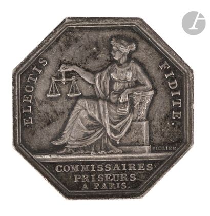 null Three attendance tokens: 
- Attendance token of the Company of auctioneers of...