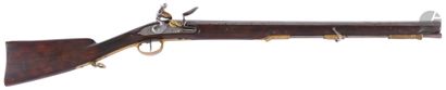  Versailles flintlock rifle, infantry model 1793.{CR}Ribbed barrel, with punch mark....