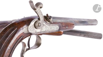 null 
Cassette necessary of dueling pistols.{CR}In veneer of rosewood (misses), with...