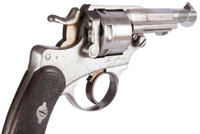  Revolver model 1873 S-1879, six shots, caliber 11-73 mm. {CR}Round barrel, rifled,...
