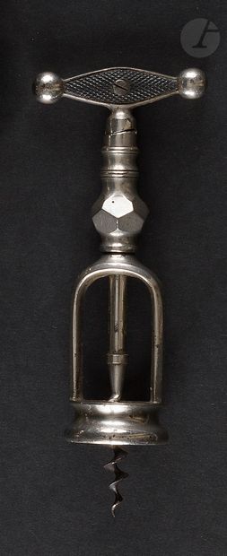 null JACQUES PERILLE (1837-1903)

Corkscrew with nickel-plated metal cage, model...