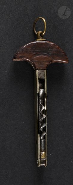 Attributed to BECHON MOREL

Folding corkscrew...