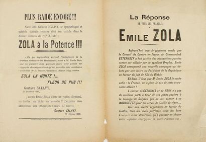 null AFFAIRE DREYFUS - La Réponse de tous les Français à Émile Zola. Paris, Hayard,...
