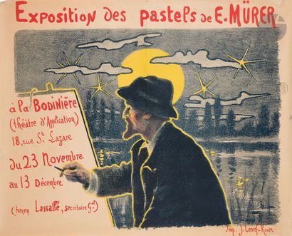 null Eugène MURER (1841-1906)
Exposition Murer
Chromolithographie. Non entoilée.
Sans...